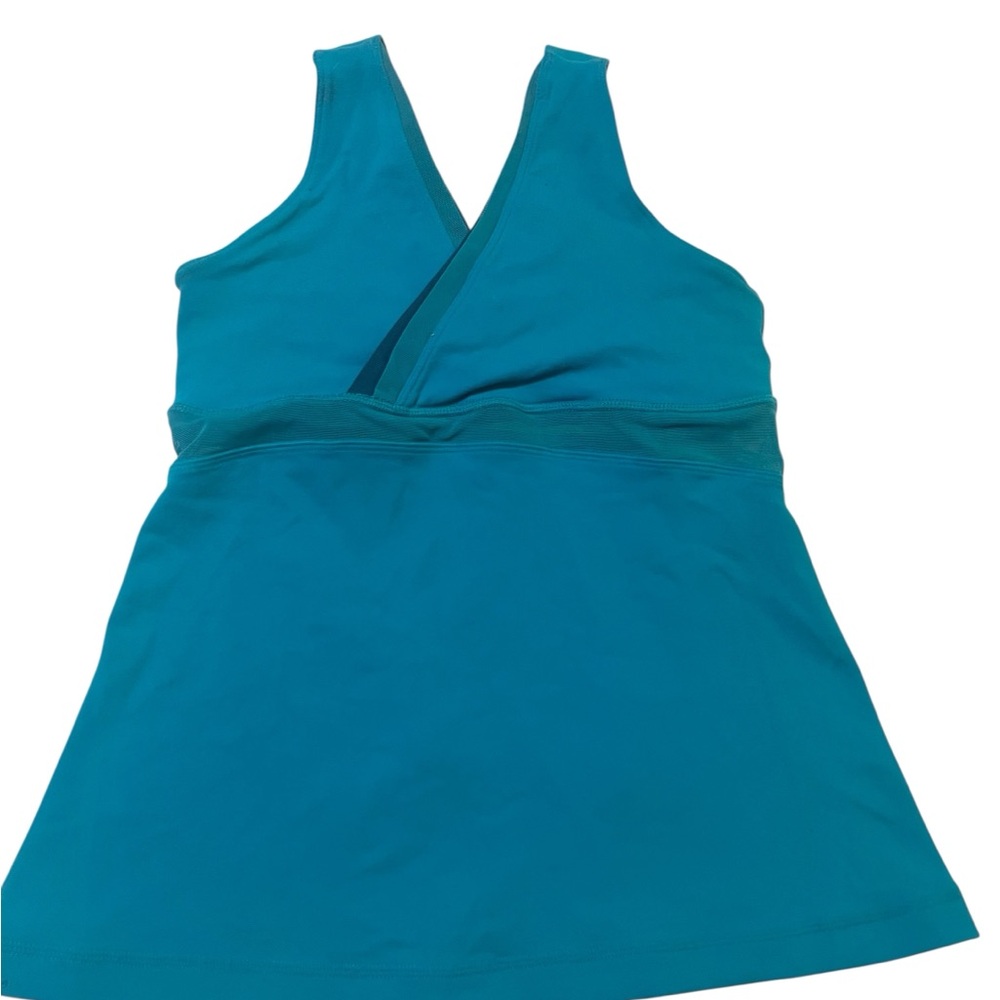 lululemon athletica Teal Blue Racerback Tank
